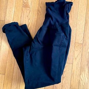 Maternity skinny black pants